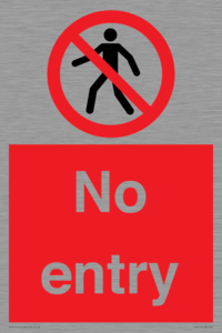 No entry
